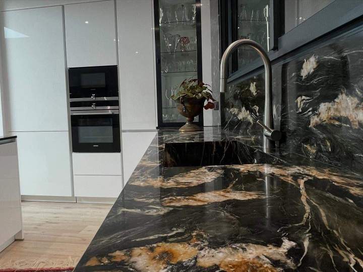 Cuisine avec plan de travail design Saint-Astier